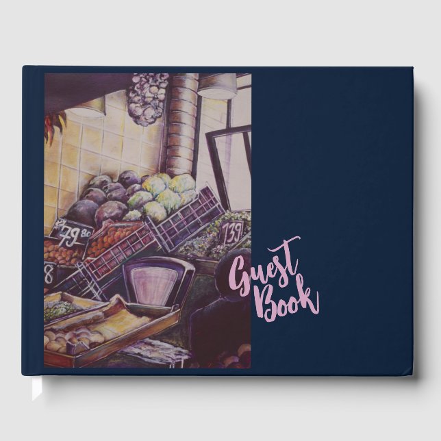 Livro De Visitas Mercado húngaro, Budapeste (Frente)