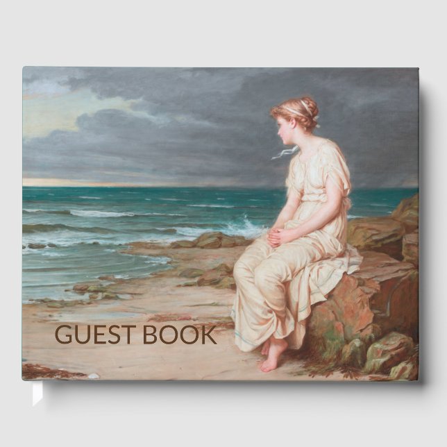 Livro De Visitas Miranda John William Waterhouse Art (Frente)