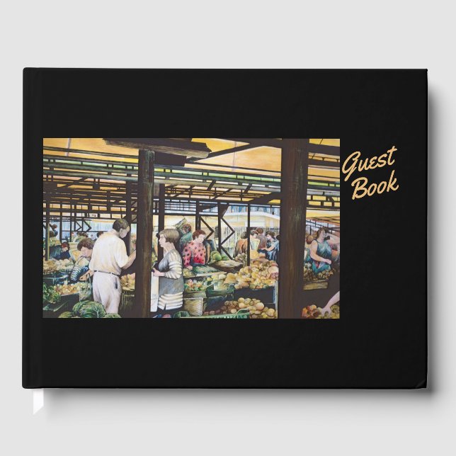 Livro De Visitas Miskolc's Farmers Market, Hungria (Frente)