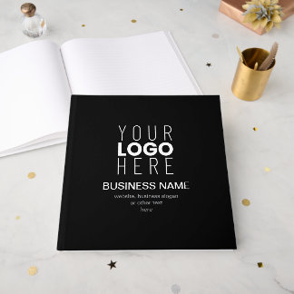 Livro De Visitas Modelo Promocional Simples para o Logotipo da sua