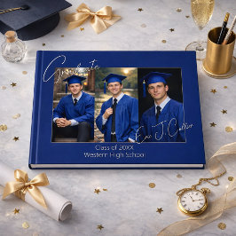 Livro De Visitas Modern Graduation Party Photo Display
