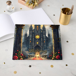 Livro De Visitas Moonlit Aisle of Eternal Vows –Gothic Wedding Gate