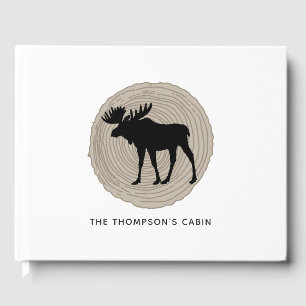 Livro De Visitas Moose de cabine russa