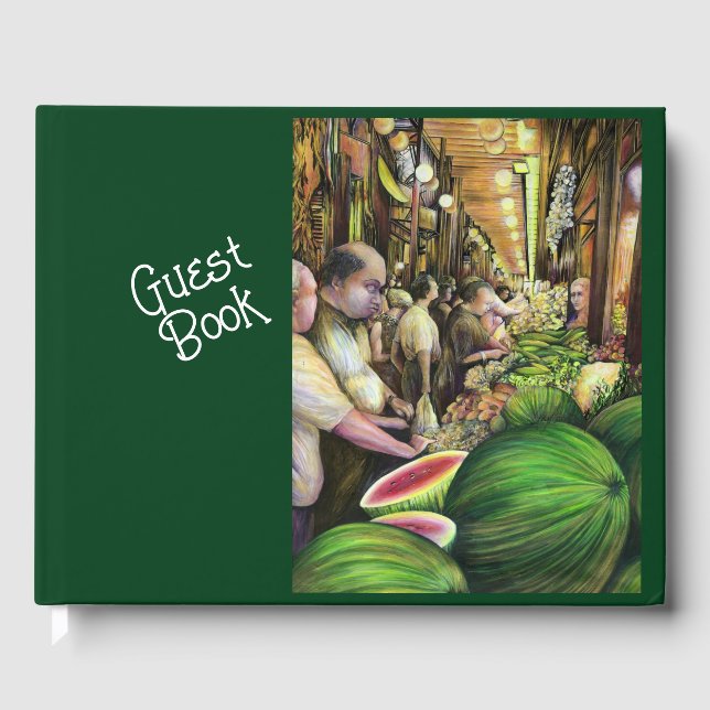 Livro De Visitas Muitos Homens, Muitos Melões (Frente)