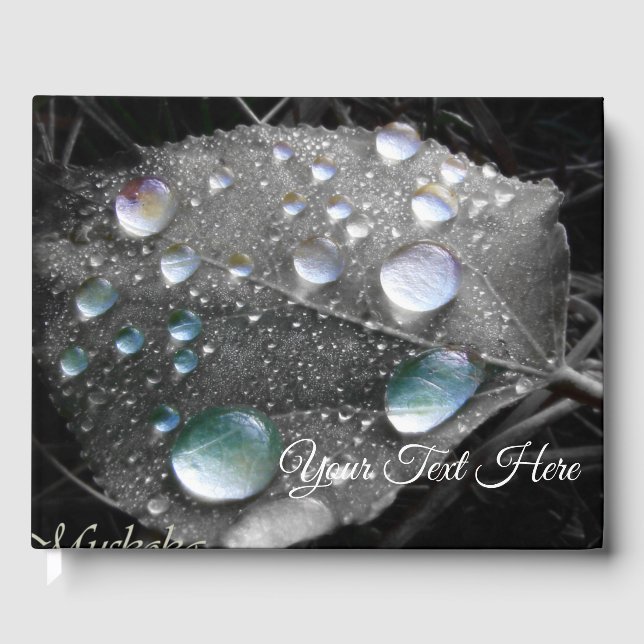 Livro De Visitas Muskoka Dew Drops (Frente)