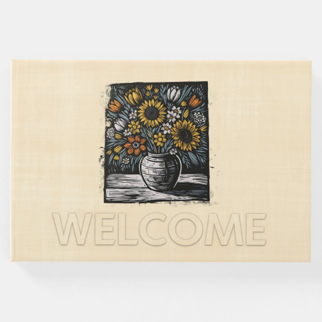 Livro De Visitas Não Muito Van Gogh (alt) (Frente)