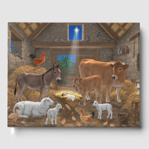 Livro De Visitas Natividade Natal da Noite Santa