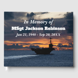 Livro De Visitas Navio militar veterano