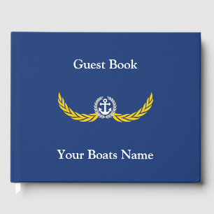 Livro De Visitas Navio, navegando barcos do iate ou de motor