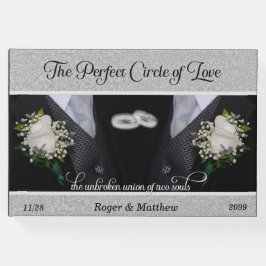 Livro De Visitas Negra Tuxes Gay Casando Dois Alcates Fotos