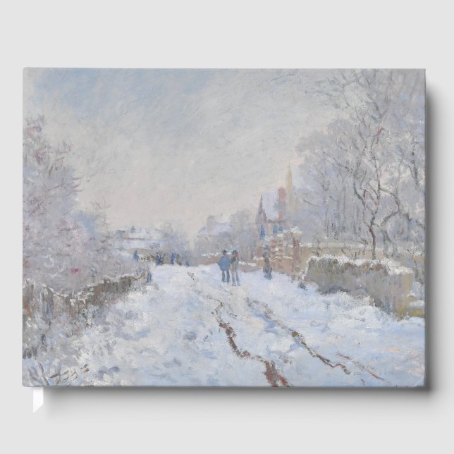 Livro De Visitas Neve na Argentina (por Claude Monet) (Frente)