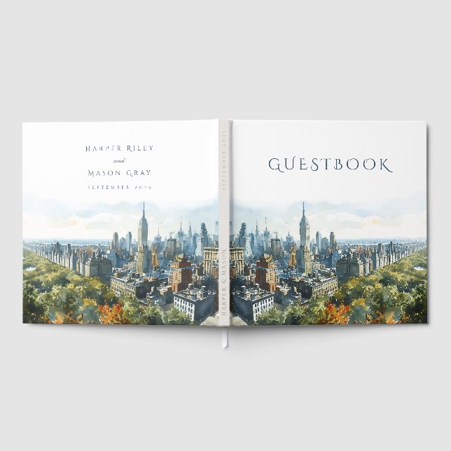 Livro De Visitas New York Wedding (Completo)
