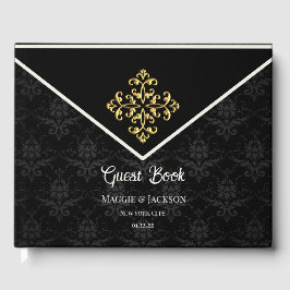 Livro De Visitas Noite de Glam Wedding Guest Book