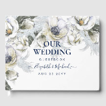 Noiva Boho Branca de Flores Grama de Pampas Casame