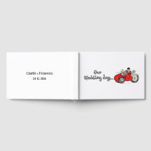 Noiva e Noivo de Moto Casamento