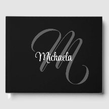 Nome inicial do monograma moderno minimalista