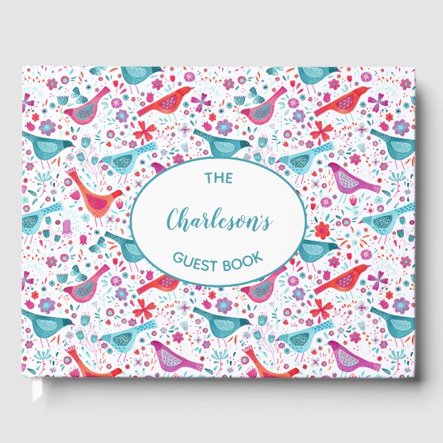 Livro De Visitas Nome personalizado (Frente)