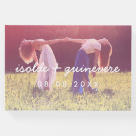 Livro De Visitas Nomes no casamento de fotos personalizadas de scri