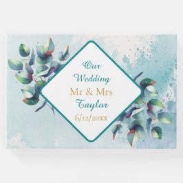 Livro De Visitas Nosso Casamento | Eucalyptus Botanical Greenery