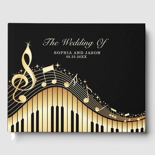 Livro De Visitas Notas brilhantes e Limpeza (Frente)