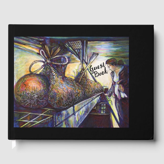 Livro De Visitas O destino da vida ferida (Frente)