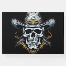 Livro De Visitas O Esqueleto Cowboy