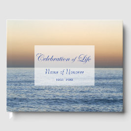 Livro De Visitas Ocean Blue Celebration of Life Memorial