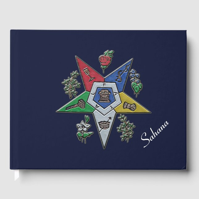 Livro De Visitas Ordem Da Estrela Oriental (Frente)