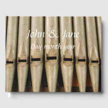 Organ Pipes Casamento Guestbook