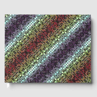 Livro De Visitas Orgulho Neurogênico de Groovy Geométrico