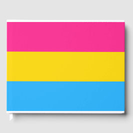 Livro De Visitas Orgulho Pansexual (Bandeira Pan)