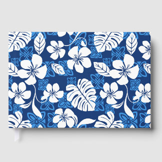 LIVRO DE VISITAS PADRÃO ALOHA FRIDAY EM AZUL