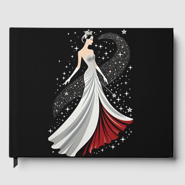 Livro De Visitas Pageant Queen Guest Book (Frente)