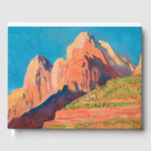 Livro De Visitas Paisagem, Parque Nacional do Zion, por Maynard Dix