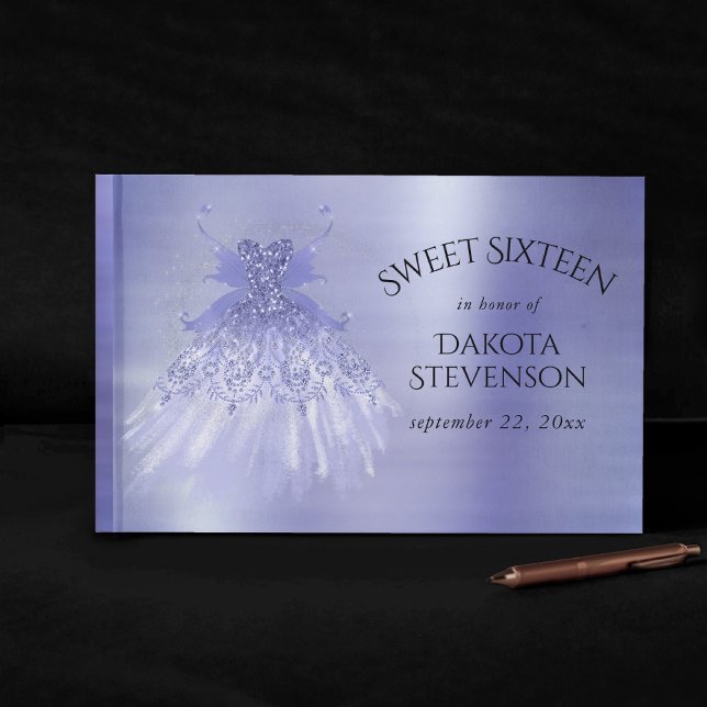 Livro De Visitas Palhaço de Lavanda Wing | Sheen Roxo Iridescente (Criador carregado)