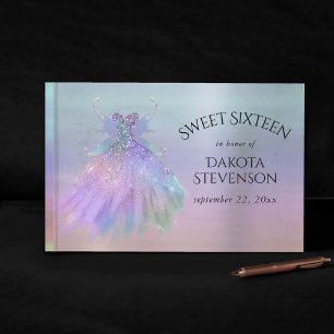 Livro De Visitas Palhaço Eethal Fairy Wing Rainbow Pastel Sheen
