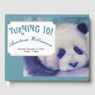 LIVRO DE VISITAS PANDA DOCE COMANDO 10