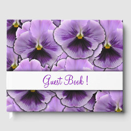 Livro De Visitas Pansy Guest Book