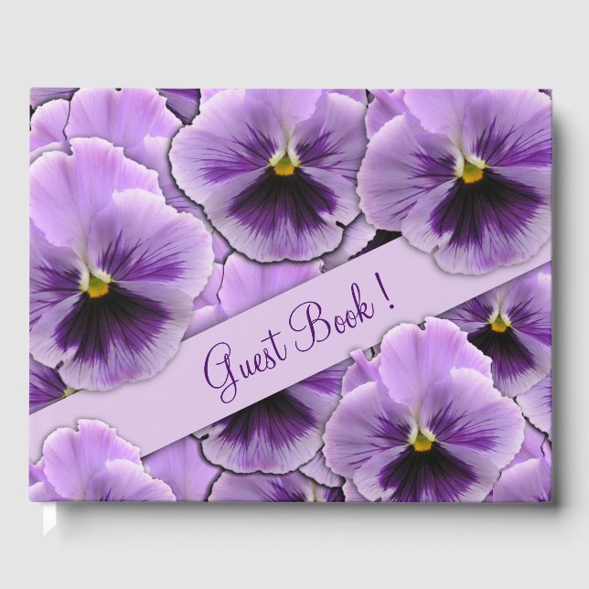 Livro De Visitas Pansy Guest Book (Frente)