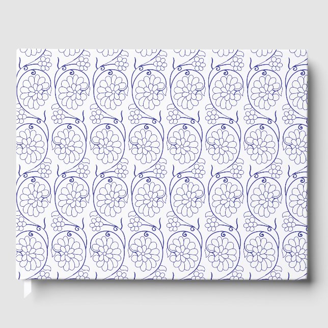 Livro De Visitas Papel branco de embrulho com uma parte sutil e rep (Frente)