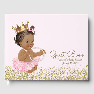 Livro de Visitas para Chá de Bebê da Princesa Étni