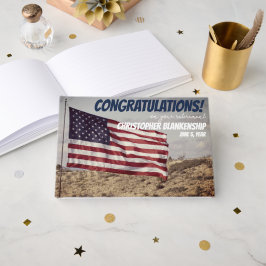 Livro De Visitas Parabéns de aposentadoria bandeira russa americana