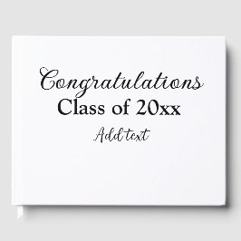 Livro De Visitas Parabéns de graduação simples, adicionar classes m