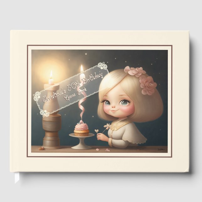 Livro De Visitas Parabéns, garota 01 (Frente)