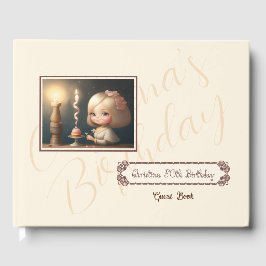 Livro De Visitas Parabéns, garota 01