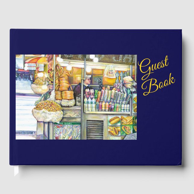 Livro De Visitas Paraíso do carrinho de empurrar (Frente)