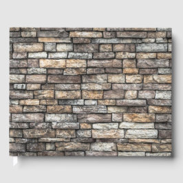 Livro De Visitas Parede de Pedra da cinza