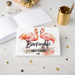 Livro De Visitas Partido Sindical da Família Flamingo Dupla Essenci