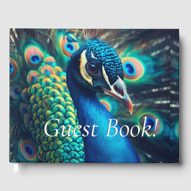 Livro De Visitas Perfil Peacock (Frente)