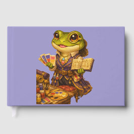 Livro De Visitas Personagem Sapo Designer de Reino